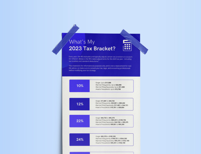 What's My 2023 Tax Bracket?