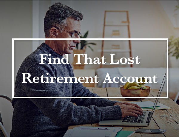 Find That Lost Retirement Account