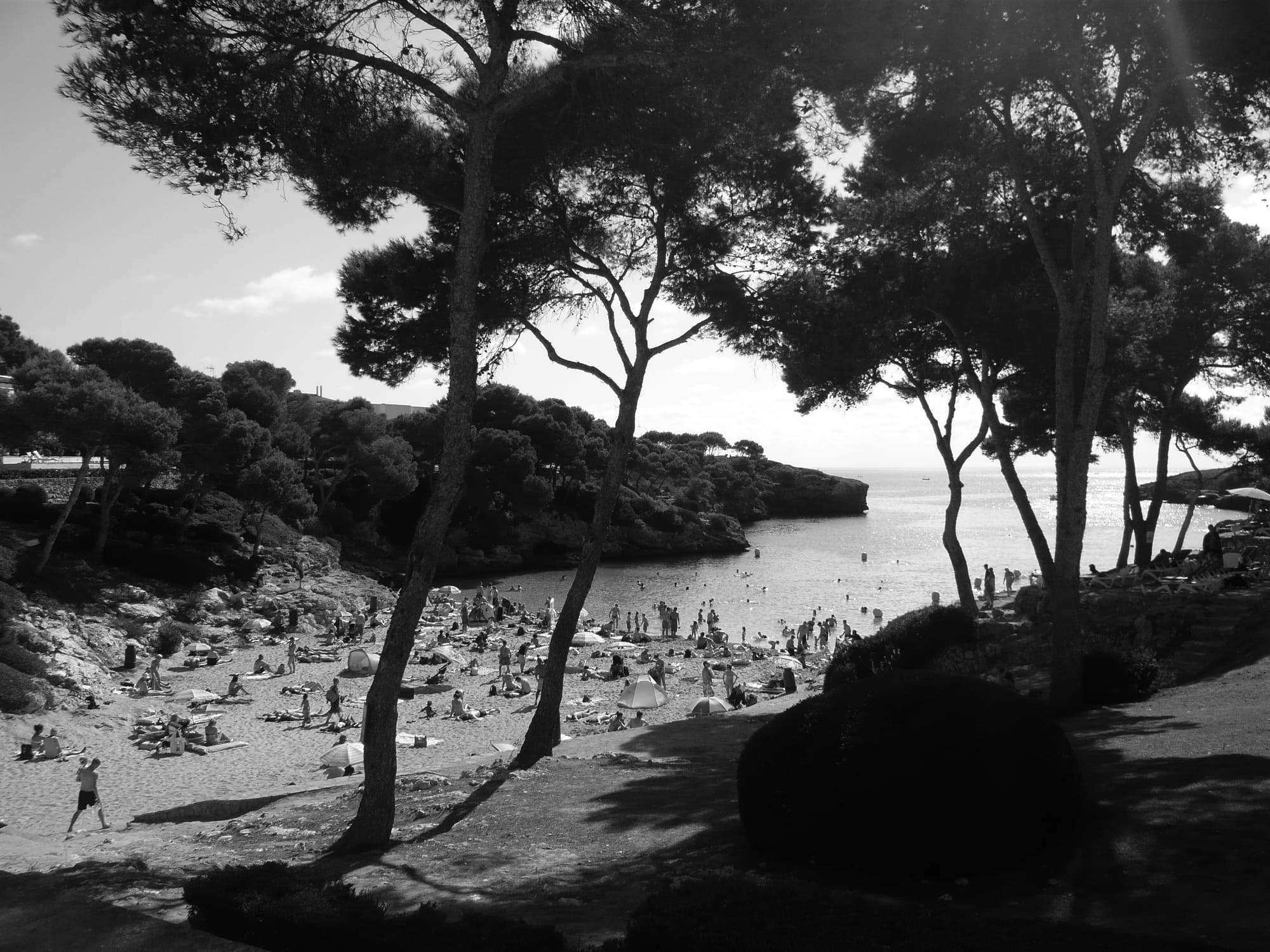 A photograph of a beach in Greece