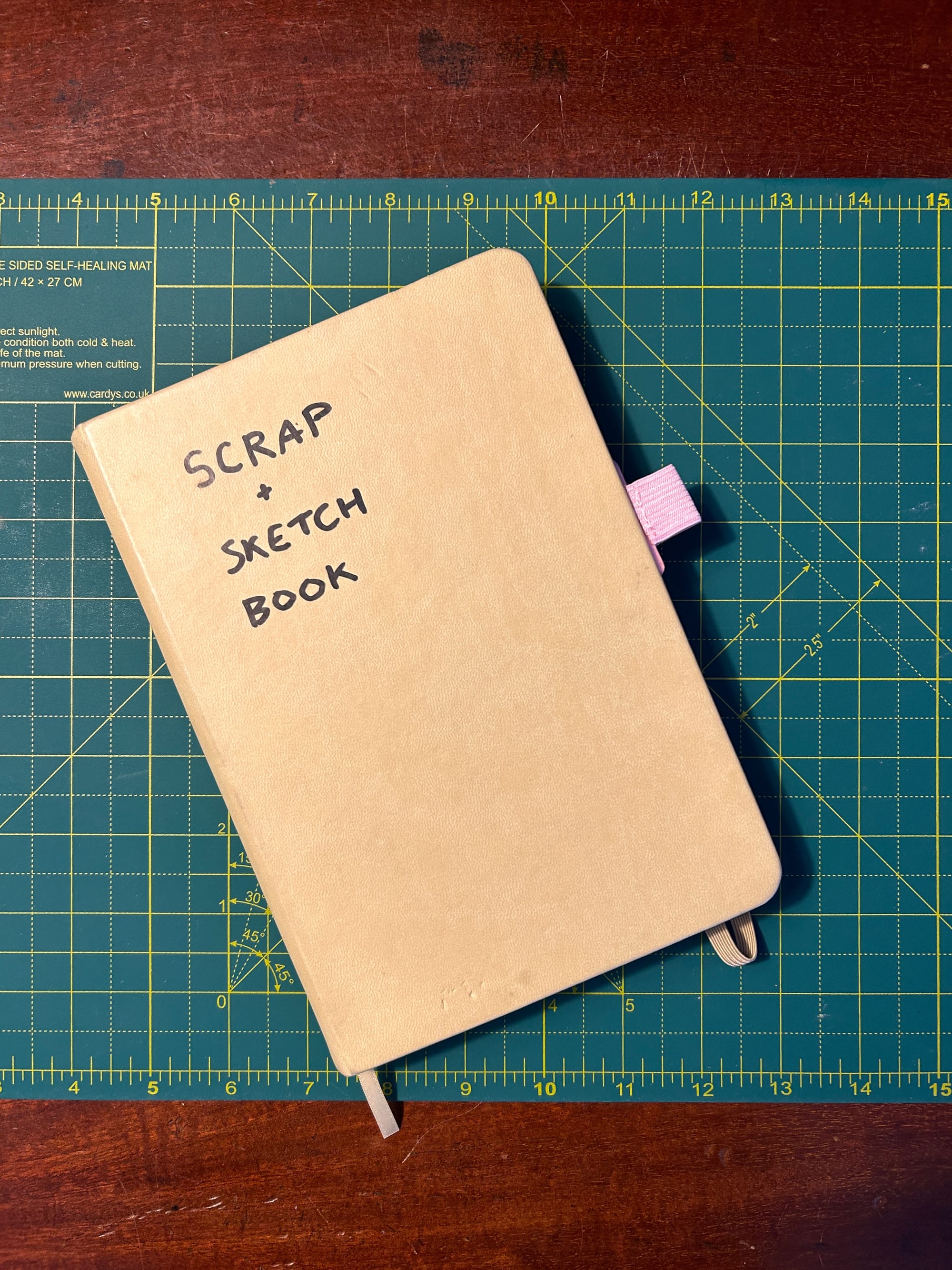 A photo of an Ottergami notebook