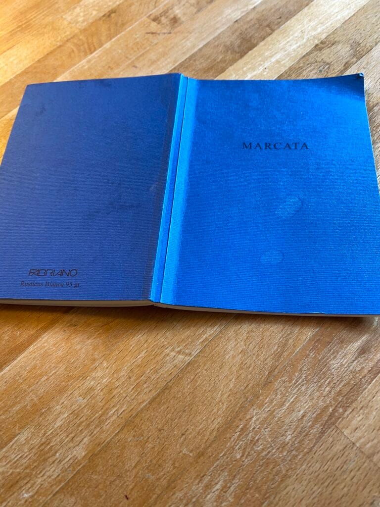 An image of a cheap pocket notebook