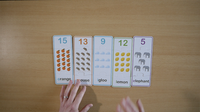 An image showing the kids puzzle built and ready to play