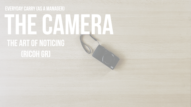 Photograph of the Ricoh GR camera