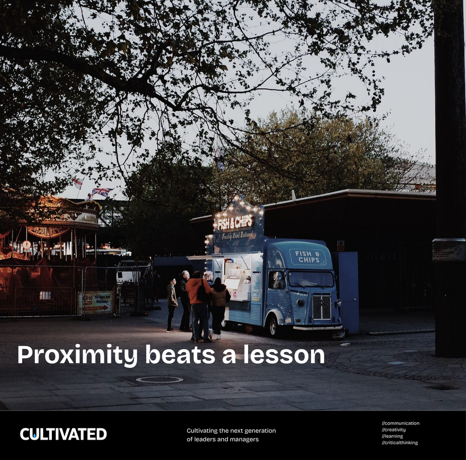 Proximity beats a lesson cover poster