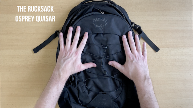 My Osprey Quasar backpack