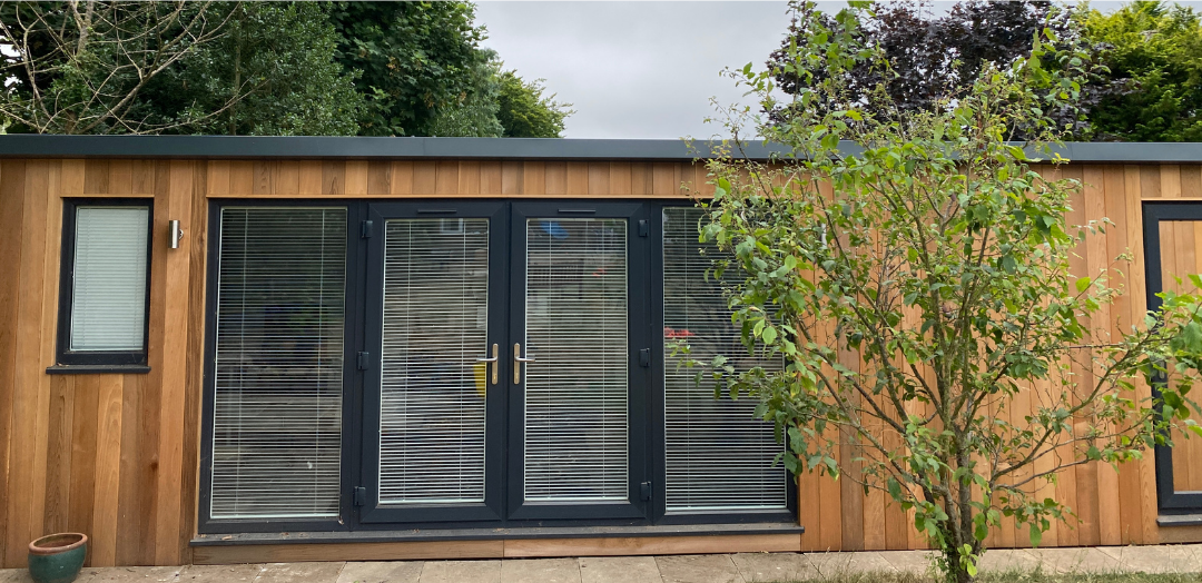 Office Build + Desk Tour - building a garden office